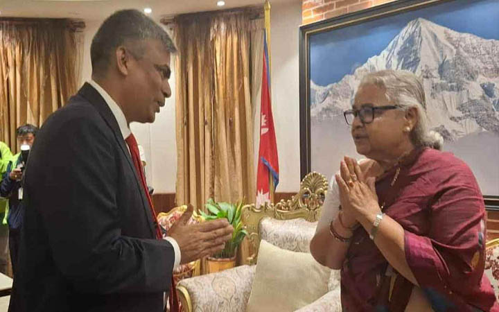 নেপালের অন্তর্বর্তী প্রধানমন্ত্রীর শপথ অনুষ্ঠানে বাংলাদেশের রাষ্ট্রদূত